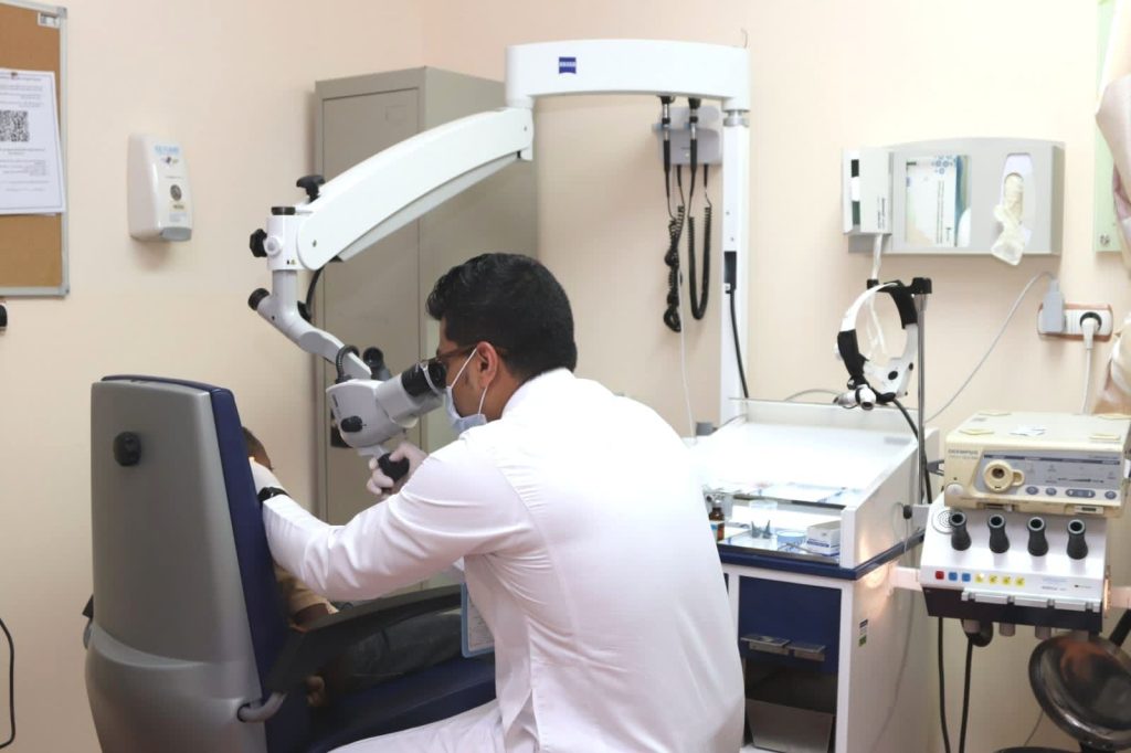 9400 حالة بقسم جراحة الأنف والأذن والحنجرة بولادة مكة