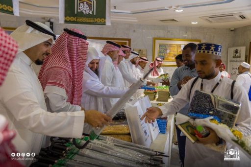 “شؤون المسجد الحرام” يستقبل ضيوف الرحمن ضمن مبادرة “حفاوة”