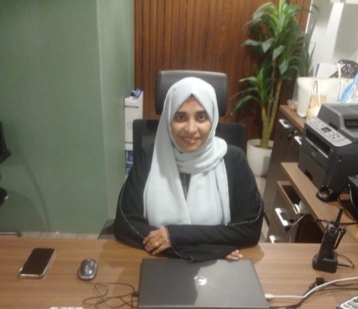 ” ايمان مسكي” أول مطوفة تترأس مركز خدمة في حج هذا العام