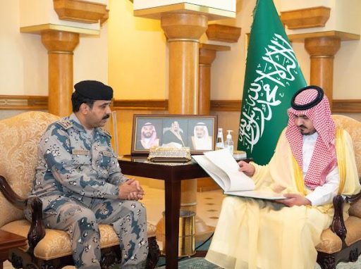 نائب أمير منطقة مكة المكرمة يستقبل قائد حرس الحدود بالمنطقة