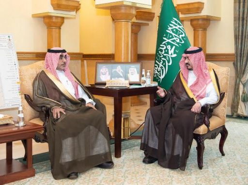 نائب أمير منطقة مكة المكرمة يستقبل رئيس النيابة العامة بالمنطقة
