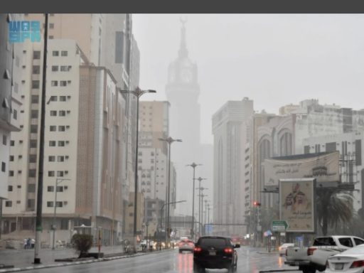 هطول أمطار على العاصمة المقدسة ومحافظة جده