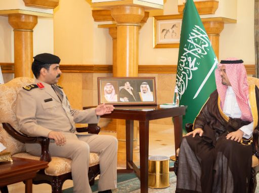 نائب أمير مكة يستقبل قائد حرس الحدود بالمنطقة