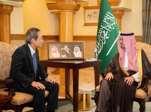 نائب أمير مكة يستقبل القنصل العام الياباني