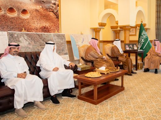 نائب أمير مكة يستقبل نائب الرئيس الأعلى لأرامكو السعودية