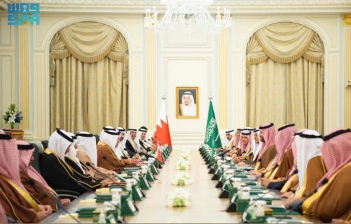سمو ولي العهد وسمو ولي عهد مملكة البحرين يترأسان اجتماع مجلس التنسيق السعودي البحريني