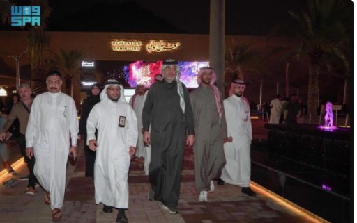 مستشار رئيس الوزراء ورئيس هيئة التصنيع العراقيين يزوران حي حراء الثقافي بمكة المكرمة