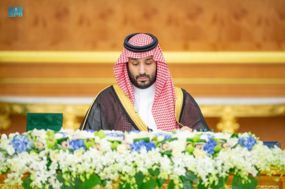 سمو ولي العهد يرأس جلسة مجلس الوزراء