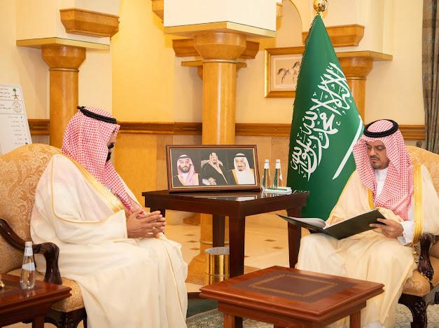 نائب أمير منطقة مكة المكرمة يستقبل  مدير الأحوال المدنية بالمنطقة