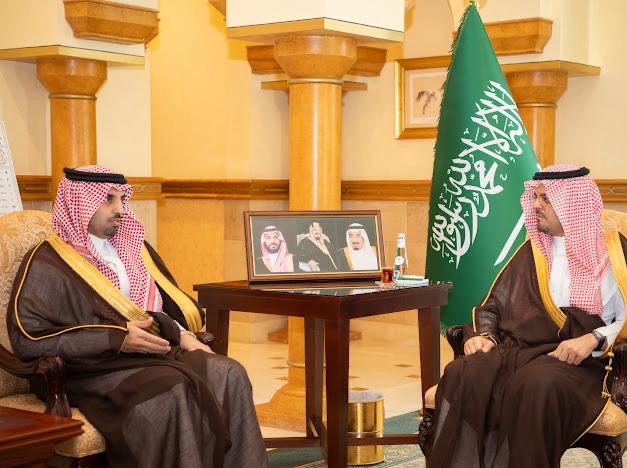 نائب أمير مكة يستقبل معالي محافظ الهيئة الوطنية للأمن السيبراني