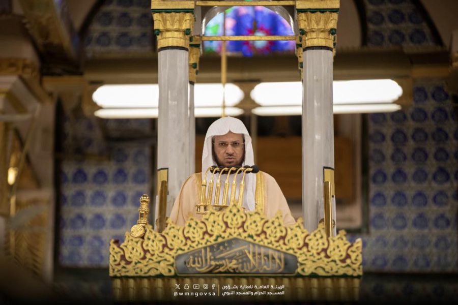 الشيخ الدكتور القاسم: الصِّيام يَقِي من الآثامِ والنَّار