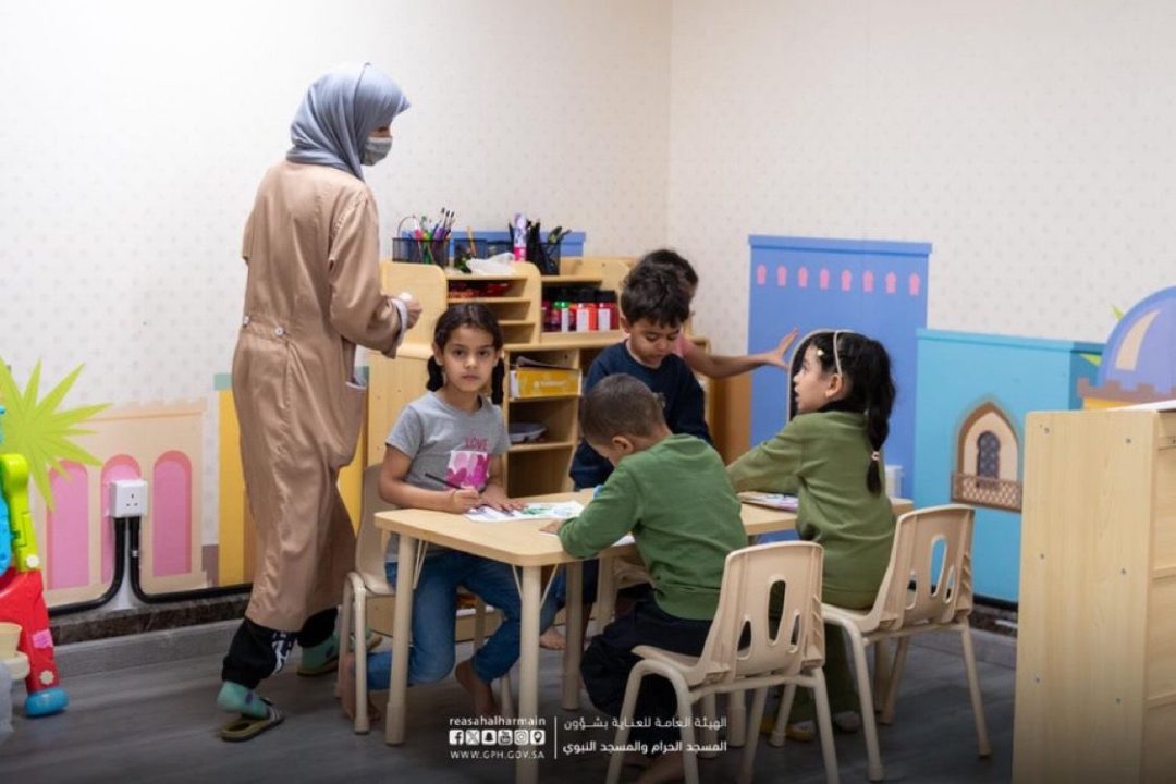 الهيئة العامة للعناية بشؤون الحرمين: تحقيقًا لراحة قاصدي ⁧‫المسجد الحرام‬⁩.. مركزان لضيافة الأطفال داخل التوسعة السعودية الثالثة
