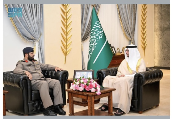 محافظ الطائف يستقبل مدير الدفاع المدني بالمحافظة المعين حديثاً