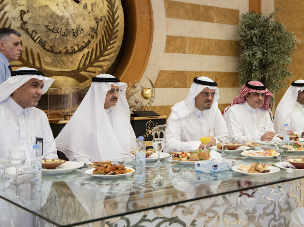 نائب أمير مكة يستقبل المهنئين بعيد الفطر من منسوبي الإمارة