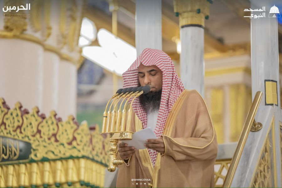 الشيخ البدير: أيها الحجاج والعمار والزوار: نزهوا الحرمين الشريفين وعظِّموا حرمتهما، وراعوا مكانتهما واحذروا ما يعكر صفو الشعائر والمشاعر