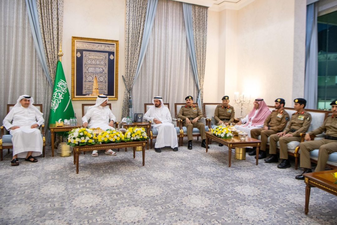 نائب أمير مكة يستقبل وزير الحج والعمرة ووزير النقل وقائد قوة أمن الحج