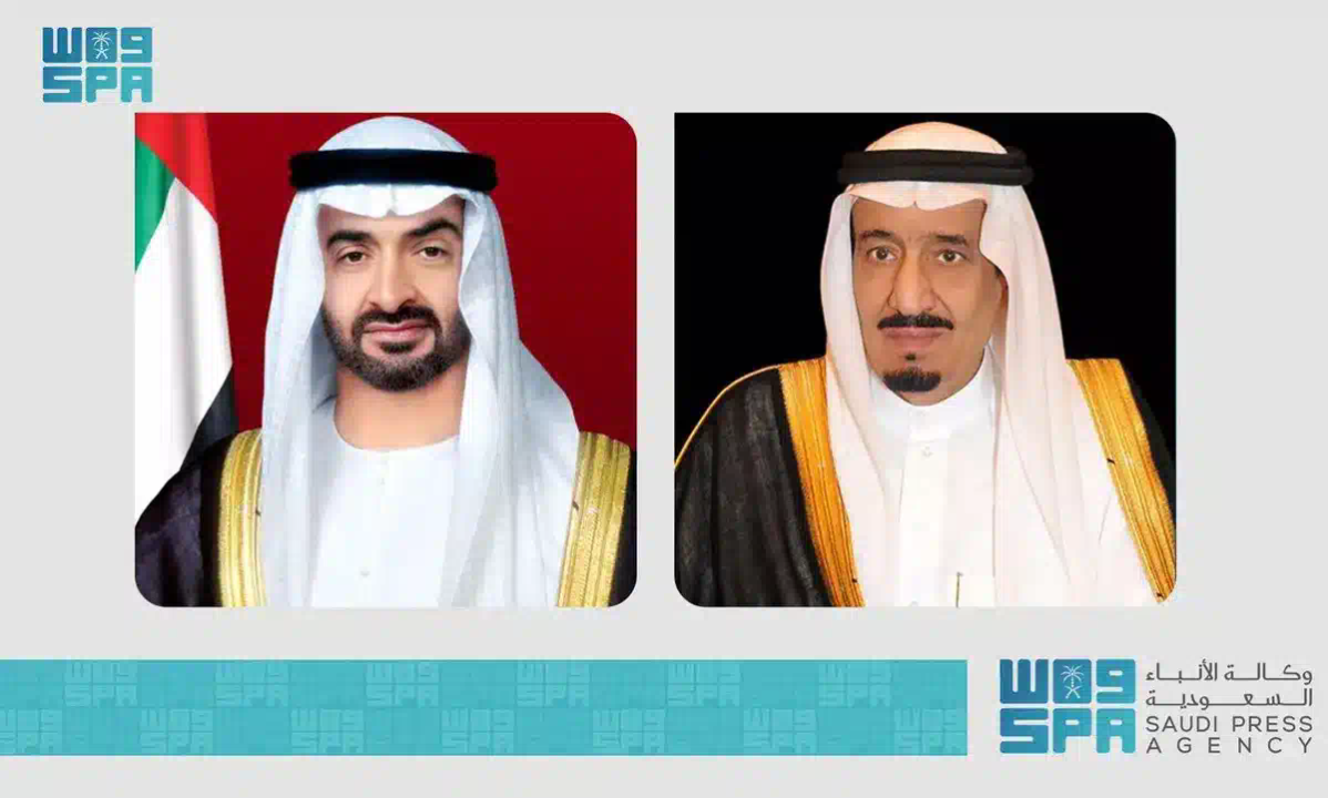 قيادة دولة الإمارات تهنئ خادم الحرمين الشريفين بمناسبة نجاح موسم الحج لهذا العام 1445هـ