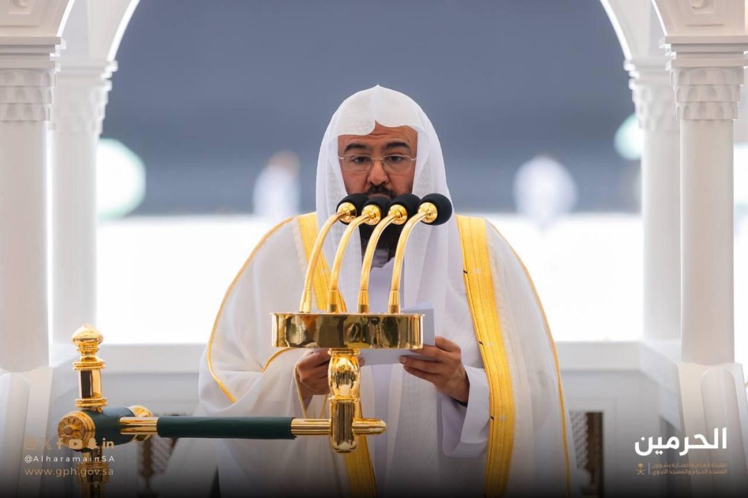 ” السديس” في خطبة الجمعة بالمسجد الحرام:”أكمل الهدي، هدي نبينا محمد ﷺ