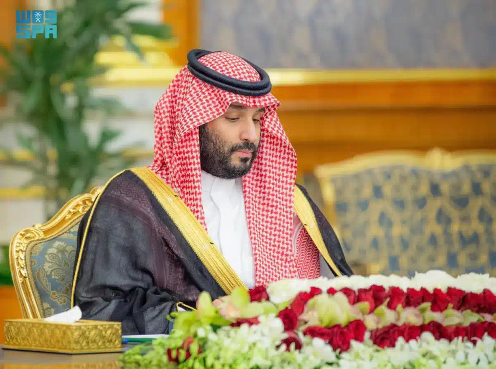 سمو ولي العهد يرأس جلسة مجلس الوزراء