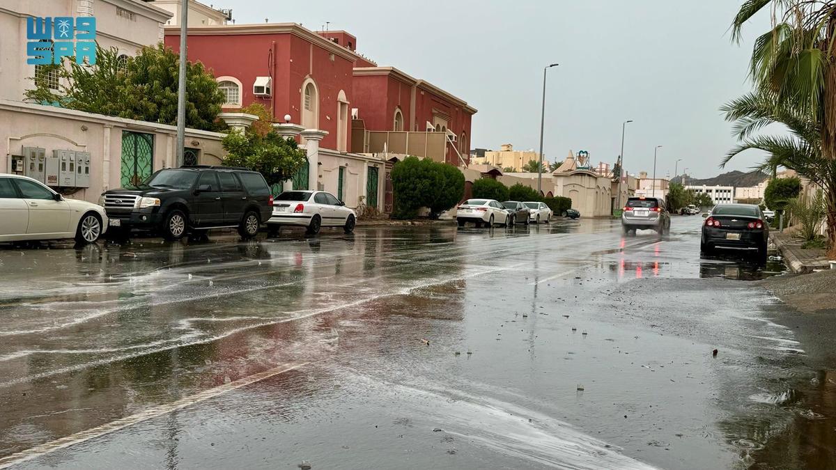 أمطار على مكة المكرمة