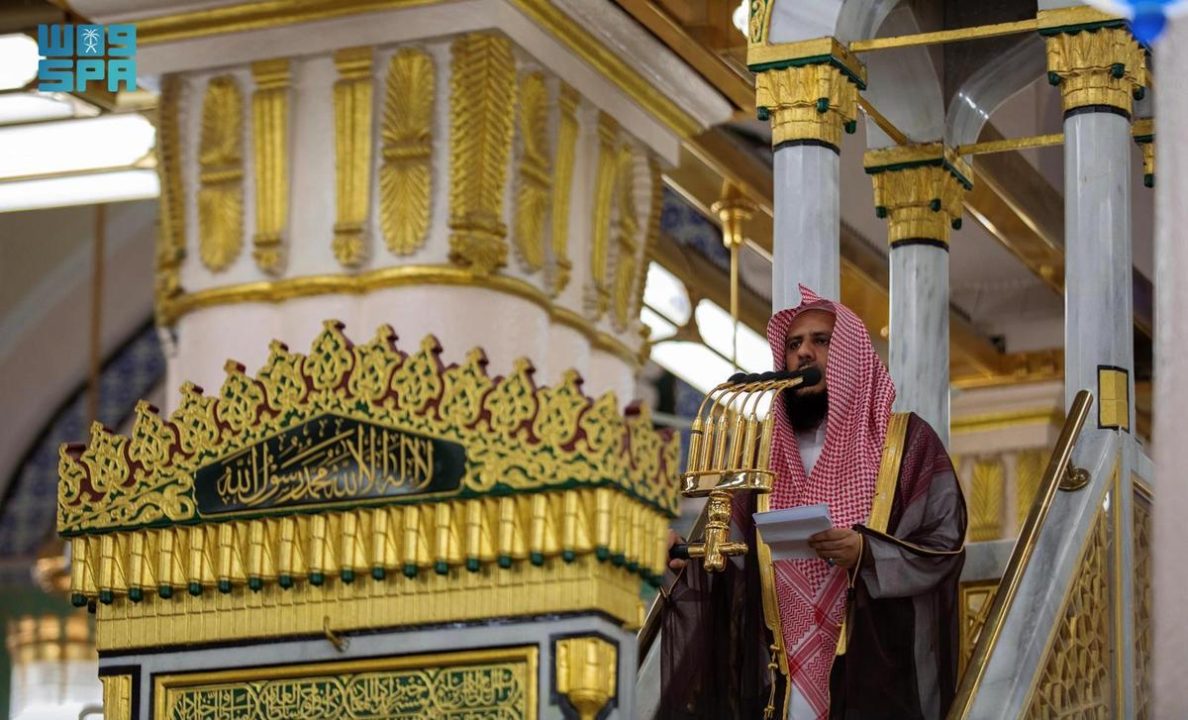 خطبة الجمعة من المسجد النبوي