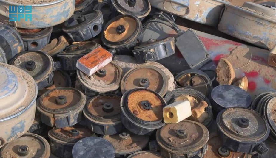 مركز الملك سلمان للإغاثة ينتزع 1.384 لغمًا عبر مشروع “مسام” في اليمن خلال أسبوع