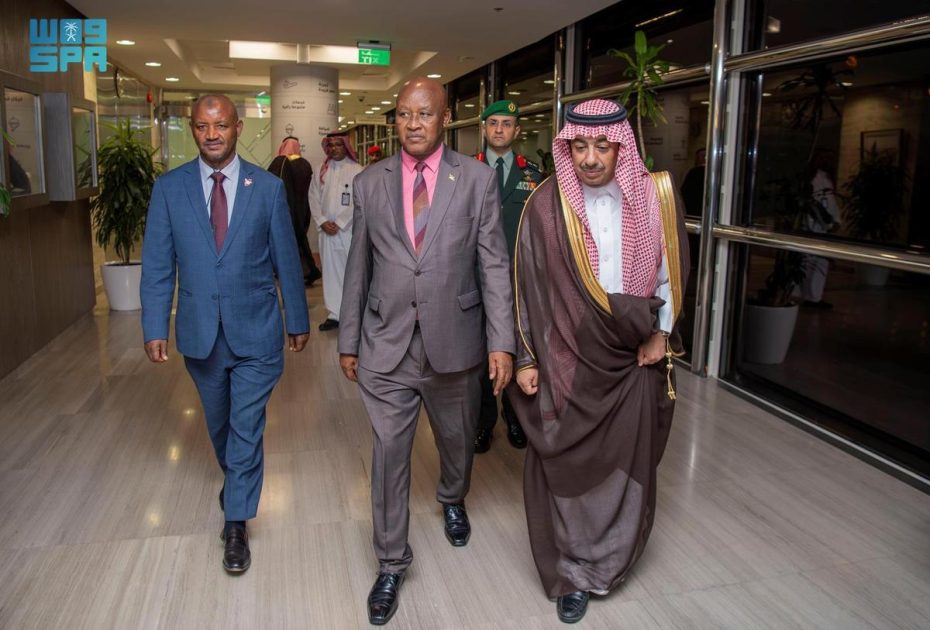نائب رئيس جمهورية بوروندي يصل إلى الرياض