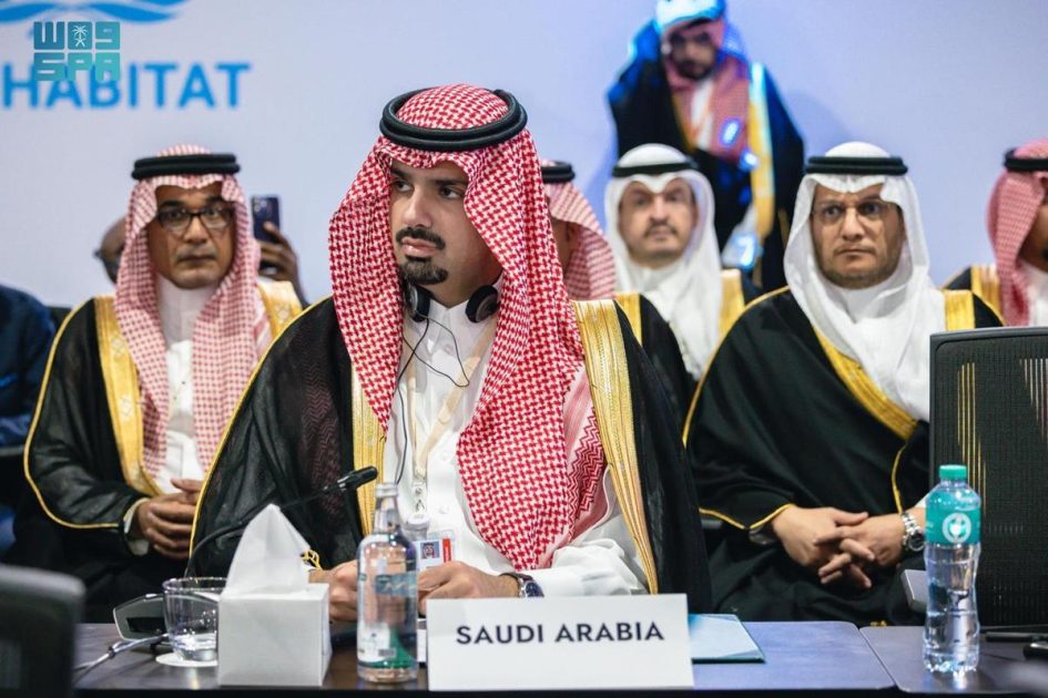 الأمير فيصل بن عياف يلقي كلمة المملكة في الجلسة الوزارية بالمنتدى الحضري العالمي بالقاهرة