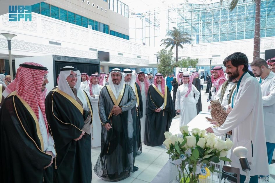 محافظ الأحساء يفتتح المؤتمر الدولي الثاني للجمعية الطبية البيطرية بجامعة الملك فيصل