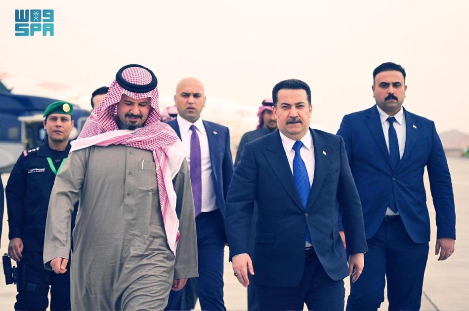 رئيس الوزراء العراقي يغادر العُلا