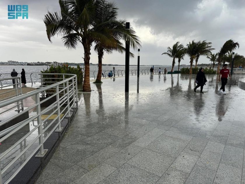 أمطار على مدينة جدة