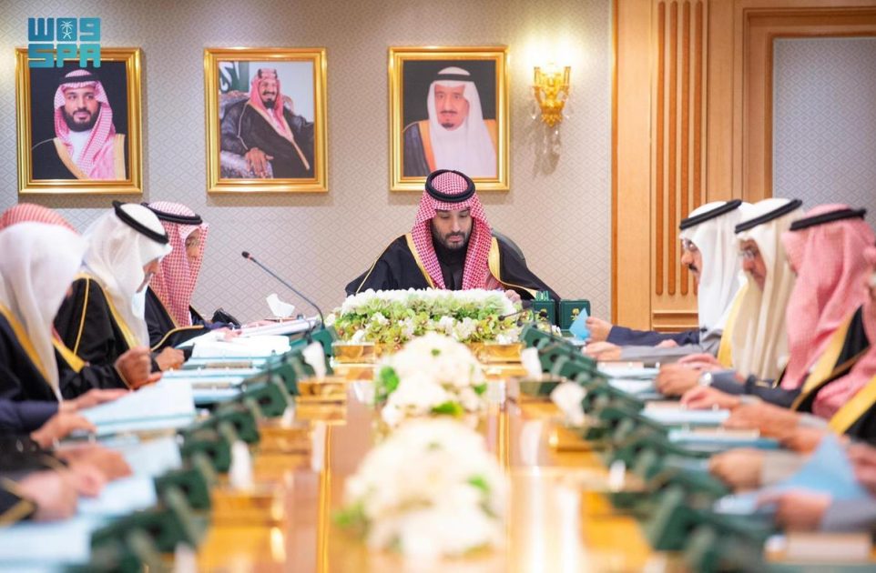 سمو ولي العهد يرأس جلسة مجلس الوزراء