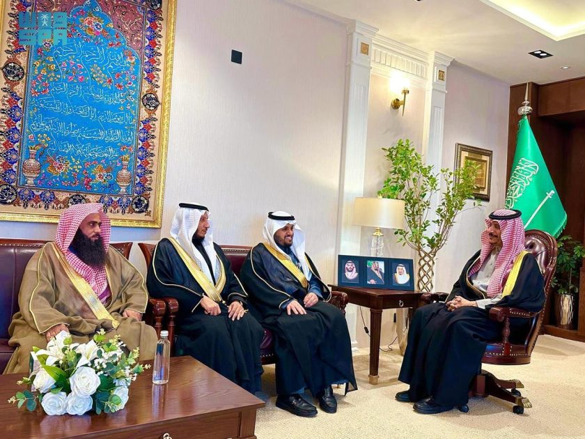 محافظ حفر الباطن يستقبل مدير إدارة المساجد والدعوة والإرشاد بالمحافظة المعيَّن حديثًا