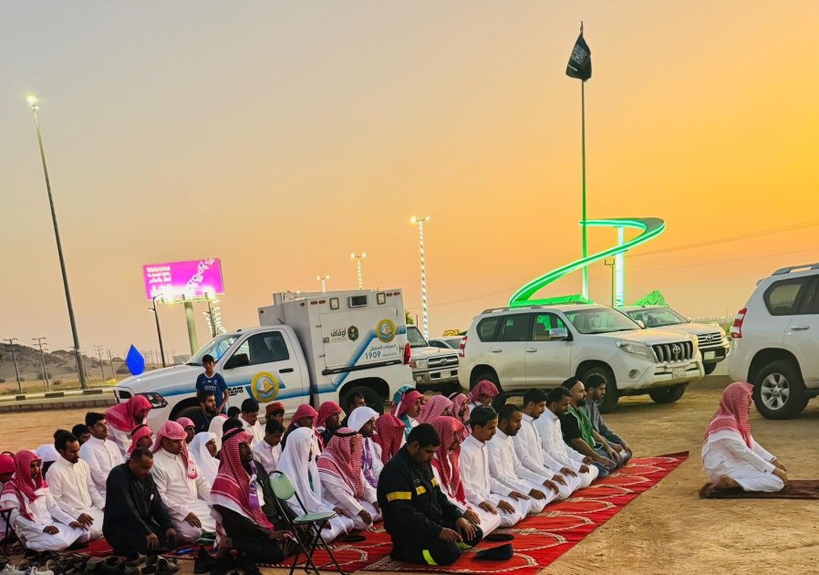 هيئة الأمر بالمعروف بالليث تفعّل المصلى المتنقل في أماكن فعاليات استضافة كأس العالم
