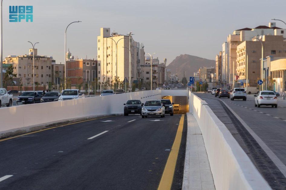 أمانة المدينة المنورة تدشّن مشروع نفق تقاطع سعد بن خيثمة مع طريق الأمير عبدالمجيد “الدائري الأوسط”