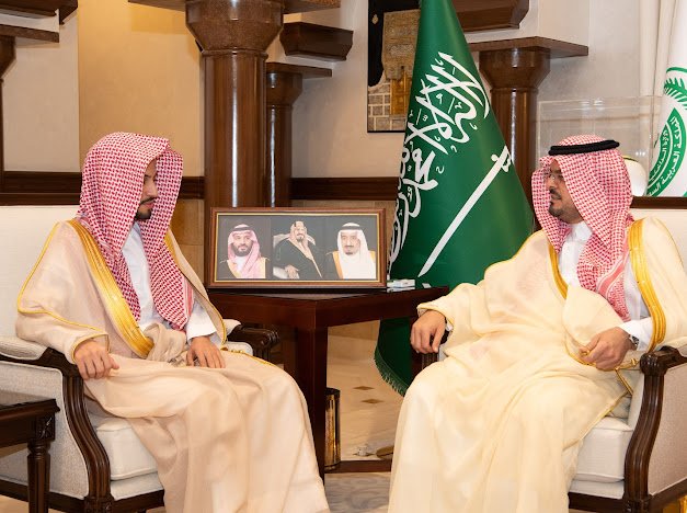 سمو نائب أمير مكة يستقبل يستقبل رئيس محكمة التنفيذ بجدة