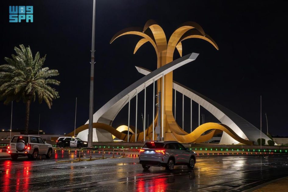 أمطارٌ على منطقة تبوك