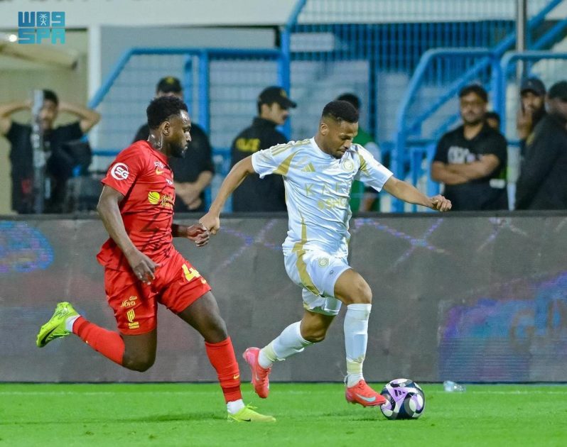 القادسية يتغلّب على ضيفه النصر في منافسات الجولة الـ28