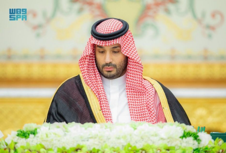 سمو ولي العهد يرأس جلسة مجلس الوزراء
