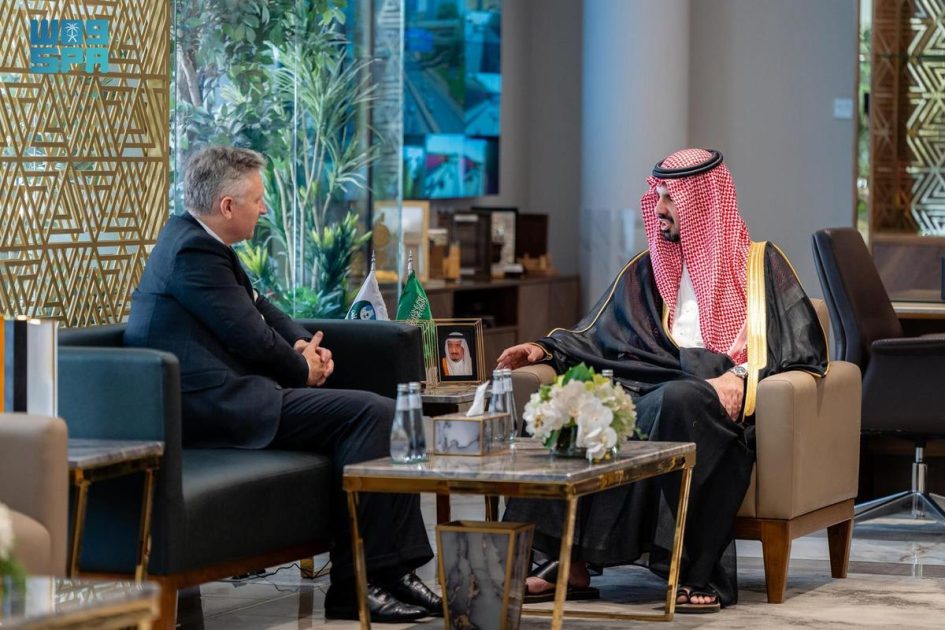 سمو أمين منطقة الرياض يستقبل عمدة مدينة لندن ويبحثان سبل تعزيز التعاون بين العاصمتين
