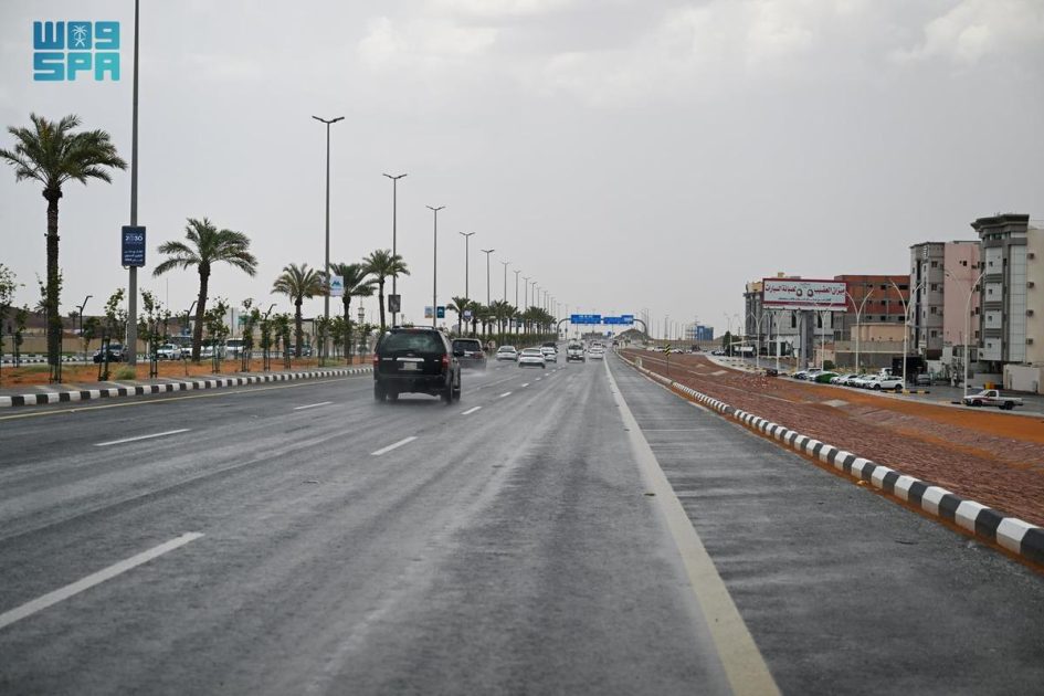 أمطار على منطقة حائل