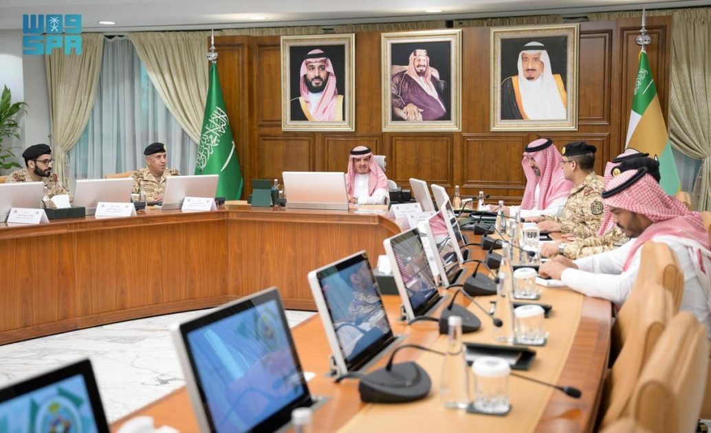نائب وزير الحرس الوطني يجتمع مع وكيل الوزارة لشؤون الأفواج