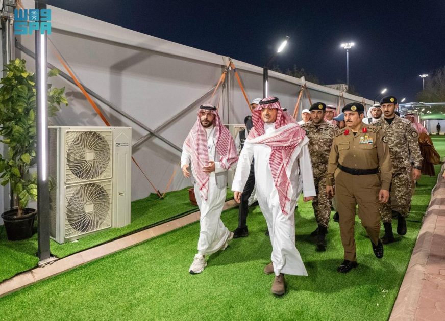 الأمير عبدالعزيز بن سعود يقف على جاهزية الجهات المشاركة في حج هذا العام لاستقبال حجاج بيت الله الحرام في مشعر عرفات
