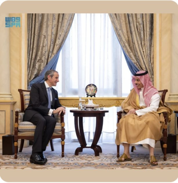 سمو وزير الخارجية يستقبل مدير الوكالة الدولية للطاقة الذرية