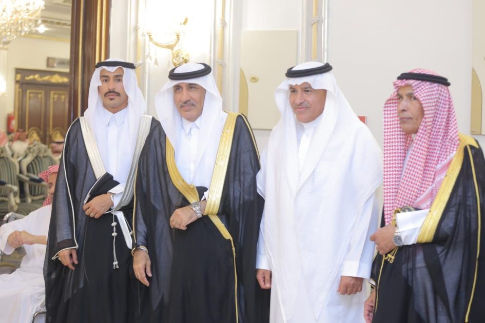 رجل الأعمال مطلق الشريف يحتفل بزفاف نجله”تركي”