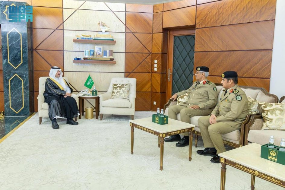 الأمير سعود بن نايف يستقبل قائد قوة أمن المنشآت بالمنطقة الشرقية بمناسبة تكليفه
