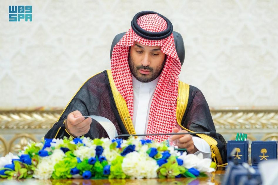 سمو ولي العهد يرأس جلسة مجلس الوزراء في نيوم