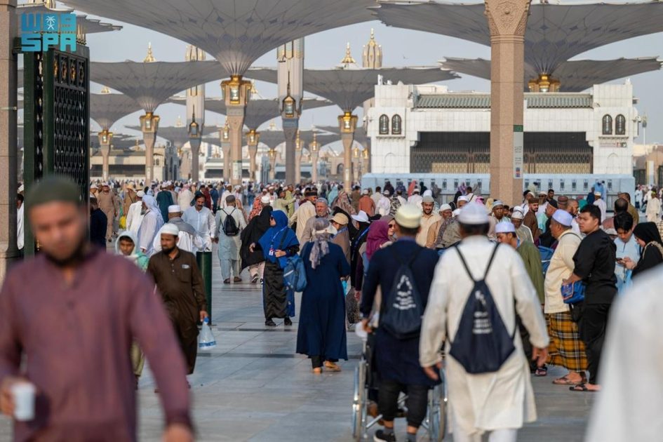 موسم العمرة يشهد تدفقًا متزايدًا للمعتمرين والقاصدين للمدينة المنورة