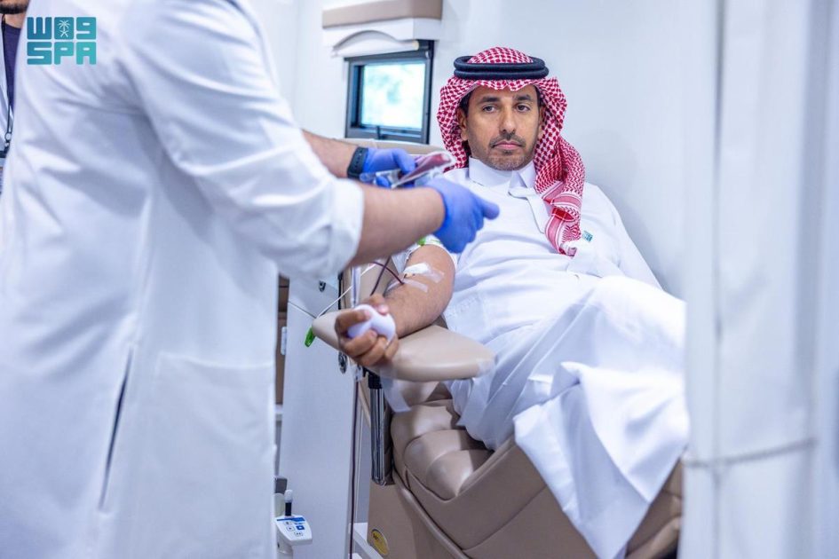 المركز العالمي لمكافحة الفكر المتطرف ينظم حملة للتبرع بالدم