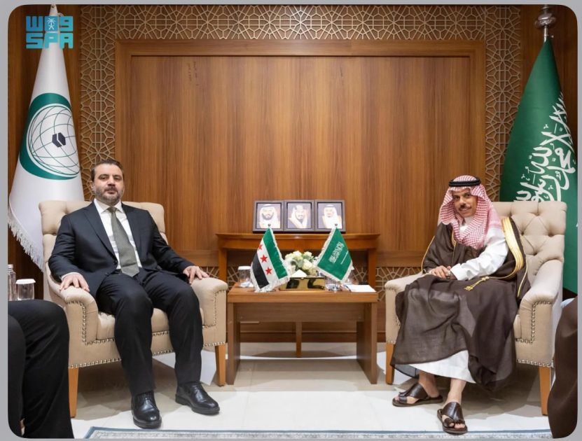 سمو وزير الخارجية يلتقي وزير خارجية سوريا